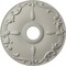 Ekena Millwork Kent Ceiling Medallion (Fits Canopies up to 5"), 18"OD x 3 1/2"ID x 1 1/4"P, Pot of Cream CM18KEPCF - alternate 1